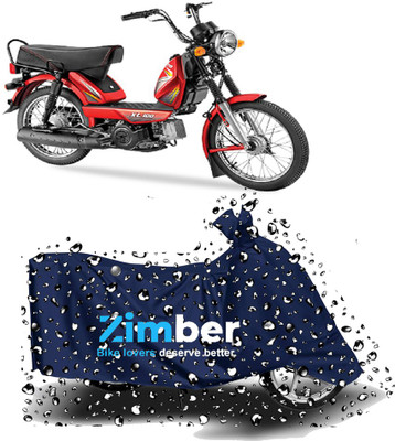 THE REAL ARV Two Wheeler Cover for TVS(XL 100, Blue)