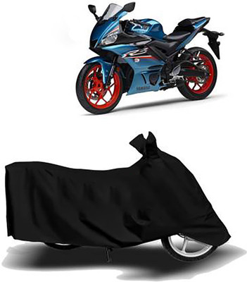 Matchup Waterproof Two Wheeler Cover for Yamaha(YZF R3 BS6, Black)