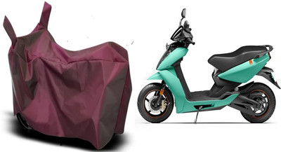 Mdstar Waterproof Two Wheeler Cover for Universal For Bike(Maroon)