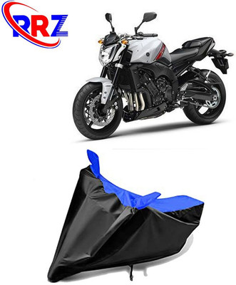 RRZ Waterproof Two Wheeler Cover for Yamaha(FZ1, Black, Blue)