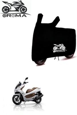 DeepShakshi AUTOMOTIVE Waterproof Two Wheeler Cover for Honda(PCX 125 BS6, Black)