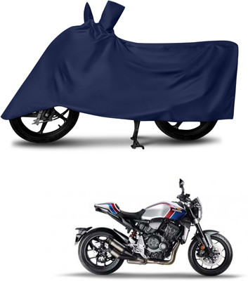 DeepShakshi AUTOMOTIVE Waterproof Two Wheeler Cover for Honda(CB1000R Plus, Blue)