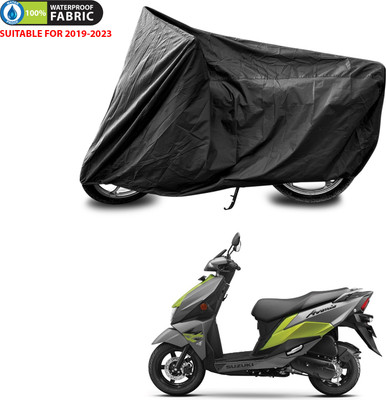 PAGORA Waterproof Two Wheeler Cover for Suzuki(Avenis 125, Black)