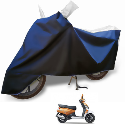 Euro Care Waterproof Two Wheeler Cover for Mahindra(Gusto, Silver)