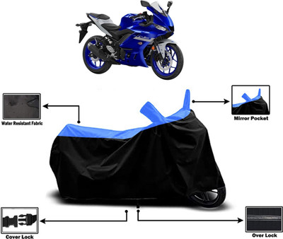 Amexride Two Wheeler Cover for Yamaha(YZF R3 BS6, Multicolor)