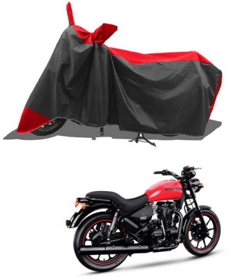 PAGORA Waterproof Two Wheeler Cover for Royal Enfield(Thunderbird 350, Red, Black)