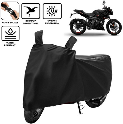 kerwa Waterproof Two Wheeler Cover for Bajaj(Pulsar N160, Black)