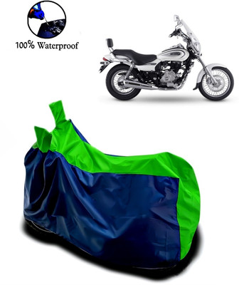 APNEK Waterproof Two Wheeler Cover for Bajaj(Avenger 220 Cruise, Green, Blue)