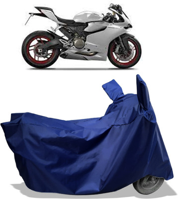 Amexride Two Wheeler Cover for Ducati(899 Panigale, Blue)