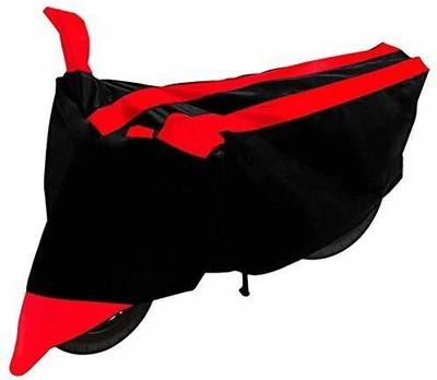 DeepShakshi AUTOMOTIVE Waterproof Two Wheeler Cover for Honda(CBR 250R, Red, Black)