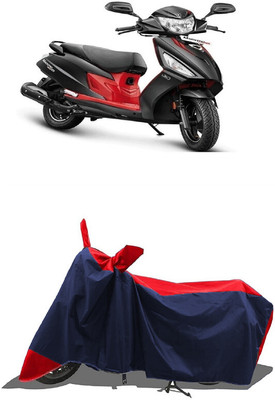 SUGASHRI Waterproof Two Wheeler Cover for Hero(Maestro Edge, Red, Blue)