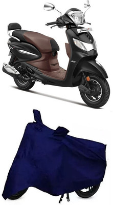 MMSSTAR Waterproof Two Wheeler Cover for Royal Enfield(Bullet 350, Blue)