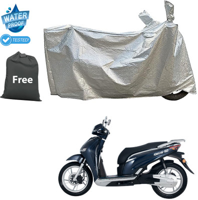 CODOKI Waterproof Two Wheeler Cover for Okinawa(Silver)