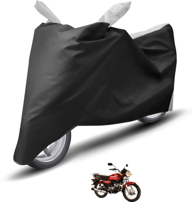 Caronix Waterproof Two Wheeler Cover for Hero(CD Dawn, Silver)