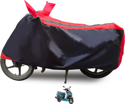 Euro Care Waterproof Two Wheeler Cover for Yamaha(Alpha, Red)