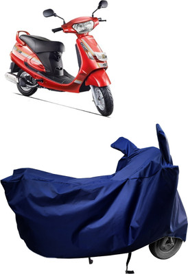 Amexride Two Wheeler Cover for Mahindra(Duro 125, Blue)