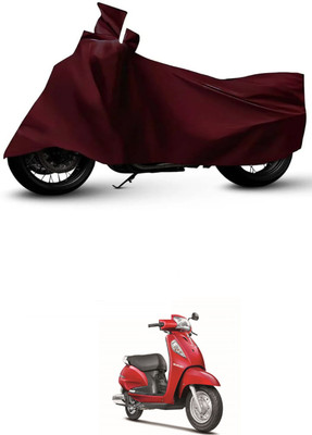 ZEDTEEK Waterproof Two Wheeler Cover for Suzuki(Access SE, Maroon)