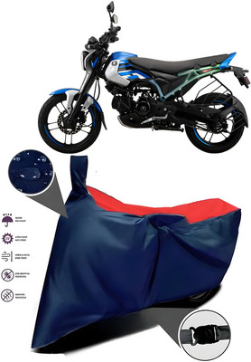 smwzxyu Waterproof Two Wheeler Cover for Bajaj(Beige, Red)