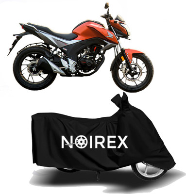 NOIREX Two Wheeler Cover for Honda(CB Hornet 160R, Black)