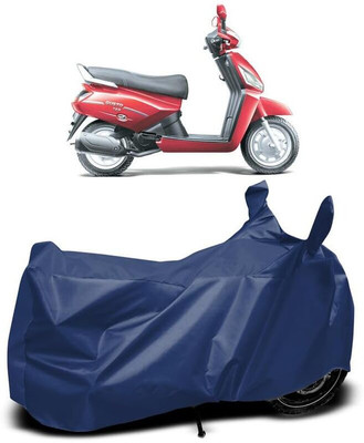 KEDIT Two Wheeler Cover for Mahindra(Gusto, Blue)