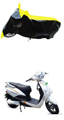 VESMEI Two Wheeler Cover for Hero(Electric Optima BS6, Yellow)