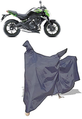 Amexride Two Wheeler Cover for Kawasaki(ER 6N, Grey)