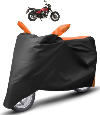 Caronix Two Wheeler Cover for Bajaj(Avenger 180 Street, Orange)