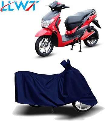 DeepShakshi AUTOMOTIVE Waterproof Two Wheeler Cover for Hero Electric(Dash, Blue)