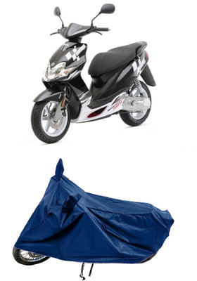 SPECTUS Two Wheeler Cover for Yamaha(Jog R, Blue)