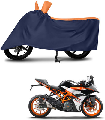 DeepShakshi AUTOMOTIVE Waterproof Two Wheeler Cover for KTM(RC 390, Multicolor)