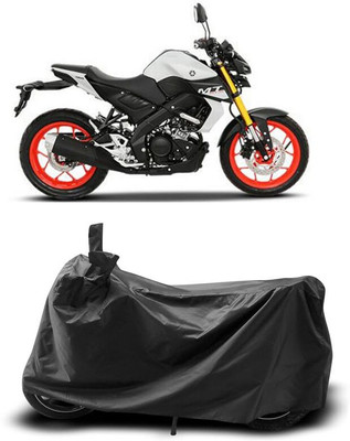 AASHTIK MART Two Wheeler Cover for Yamaha(MT-15, Black)