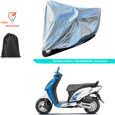 CODOKI Waterproof Two Wheeler Cover for Honda(Activa i, Silver)