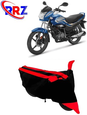 Mdstar Waterproof Two Wheeler Cover for Hero(Super Splendor, Black, Red)