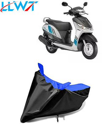 DeepShakshi AUTOMOTIVE Waterproof Two Wheeler Cover for Yamaha(Alpha, Black, Blue)