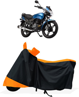 Tricway Two Wheeler Cover for LML(Freedom, Orange)