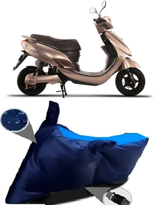 BbcMart Waterproof Two Wheeler Cover for Hero Electric(Electric Photon, Blue)