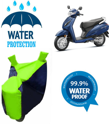 RTS COLLECTIONS Waterproof Two Wheeler Cover for Honda(Activa 5G, Multicolor)