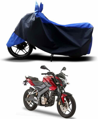 ANTHUB Waterproof Two Wheeler Cover for Bajaj(Pulsar 180 DTS-i, Blue)