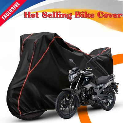 DeepShakshi AUTOMOTIVE Waterproof Two Wheeler Cover for TVS(Raider, Red, Black)