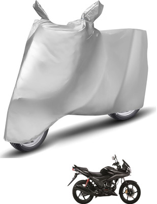 Caronix Waterproof Two Wheeler Cover for Honda(CBF Stunner, Silver)