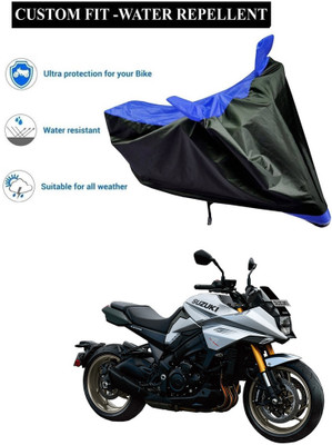 CODOKI Waterproof Two Wheeler Cover for Suzuki(Katana, Blue)