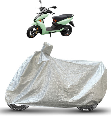 Caronix Waterproof Two Wheeler Cover for Ather(450 X, Silver)