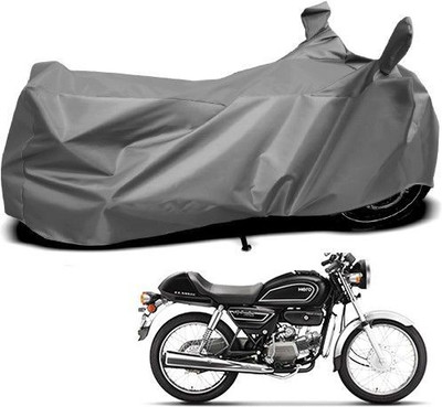 DeepShakshi AUTOMOTIVE Waterproof Two Wheeler Cover for Hero(Splendor Pro Classic, Grey)