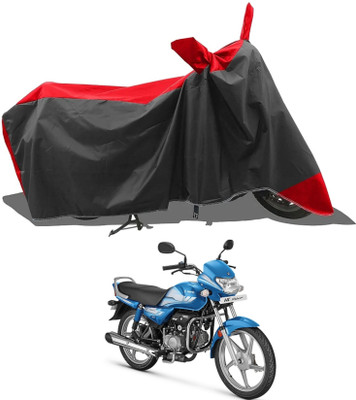 KEDIT Two Wheeler Cover for Hero(HF Deluxe BS6, Red)