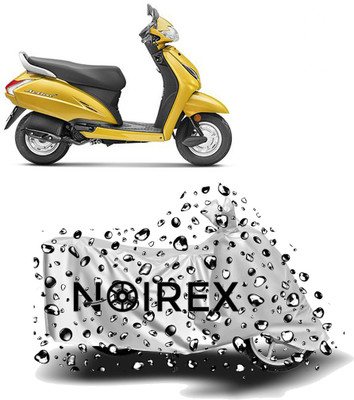 NOIREX Two Wheeler Cover for Honda(Activa 5G, Silver)
