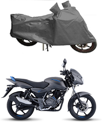 Mdstar Waterproof Two Wheeler Cover for Bajaj(Pulsar 125 Neon, Grey)