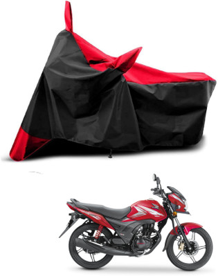 AASHTIK MART Two Wheeler Cover for Universal For Bike(Shine, Red, Black)