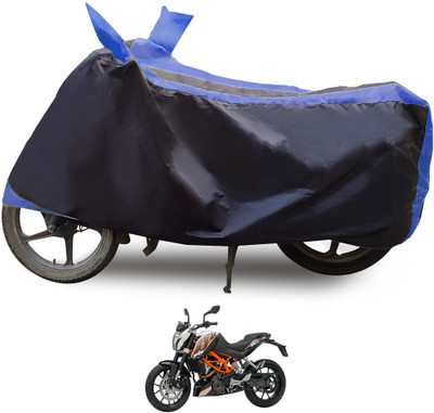 Euro Care Waterproof Two Wheeler Cover for KTM(Duke 390, Blue)