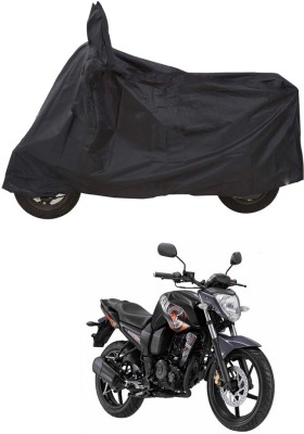 GOSHIV-car and bike accessories Waterproof Two Wheeler Cover for Yamaha(FZ-S FI, Black)