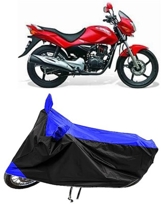 Mdstar Waterproof Two Wheeler Cover for Hero(CBZ, Blue)